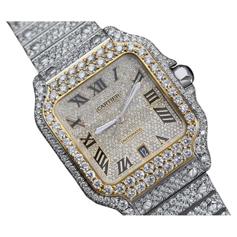 orologio cartier oro diamanti|cartier santos italia.